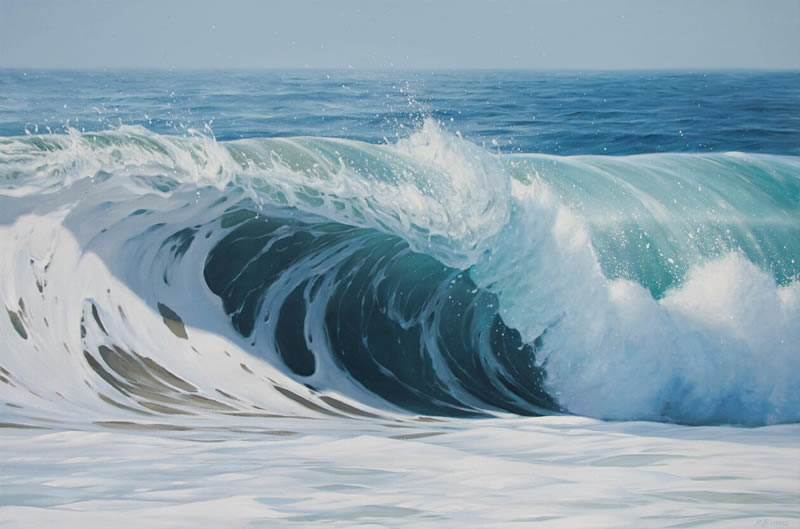 Ocean Oil Paintings By Katharine Burns