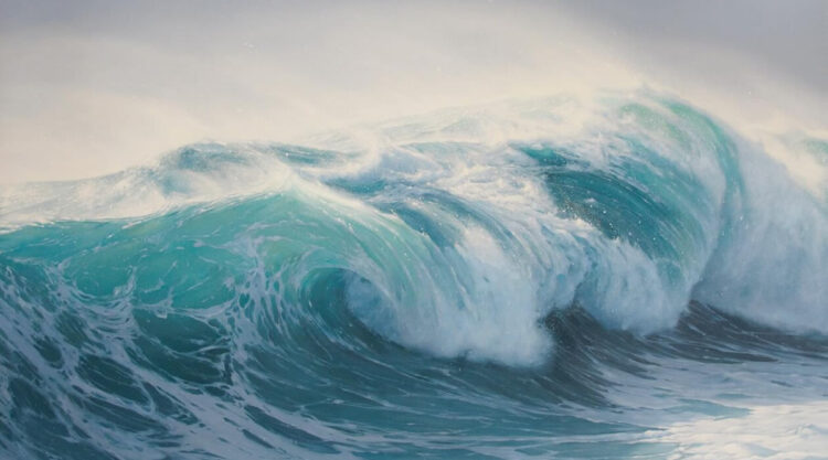 Ocean Oil Paintings By Katharine Burns