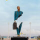 Sculptures Of Fragmented Travelers By Bruno Catalano