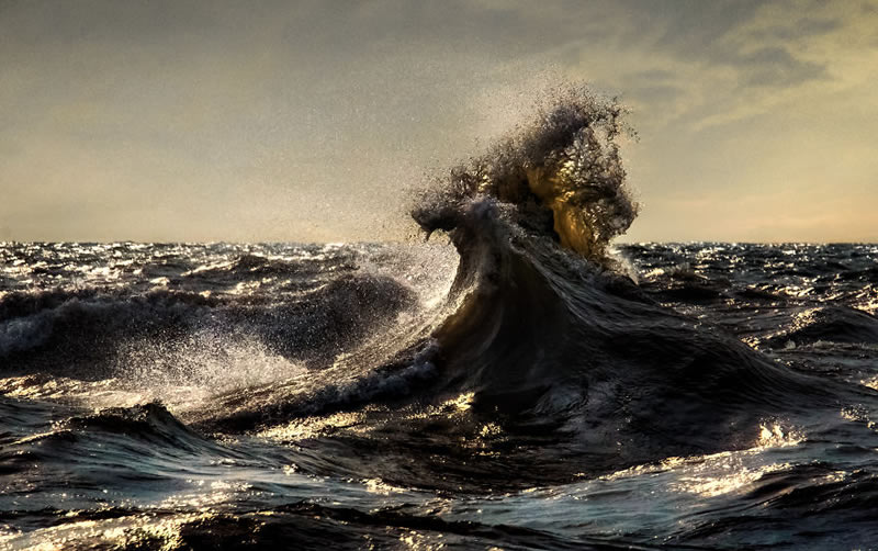 Waves Of Lake Erie By Trevor Pottelberg