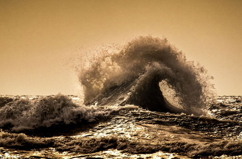 Waves Of Lake Erie By Trevor Pottelberg