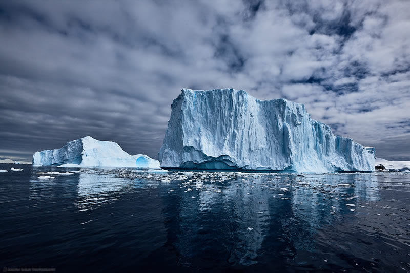 Antarctica Icebergs Photography By Martin Bailey