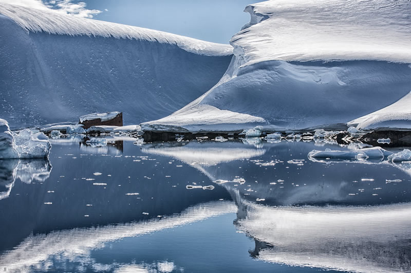 Antarctica Icebergs Photography By Martin Bailey