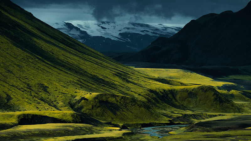 Iceland Beautiful Green Landscapes By Ben Simon Rehn