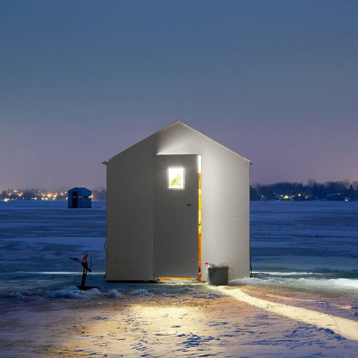 Ice-Hut Communities Of Canada By Richard Johnson