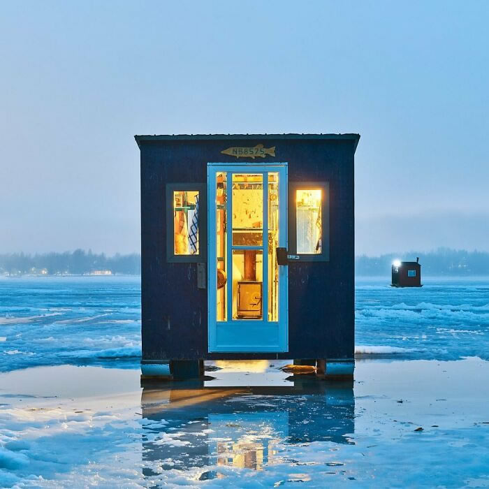 Ice-Hut Communities Of Canada By Richard Johnson