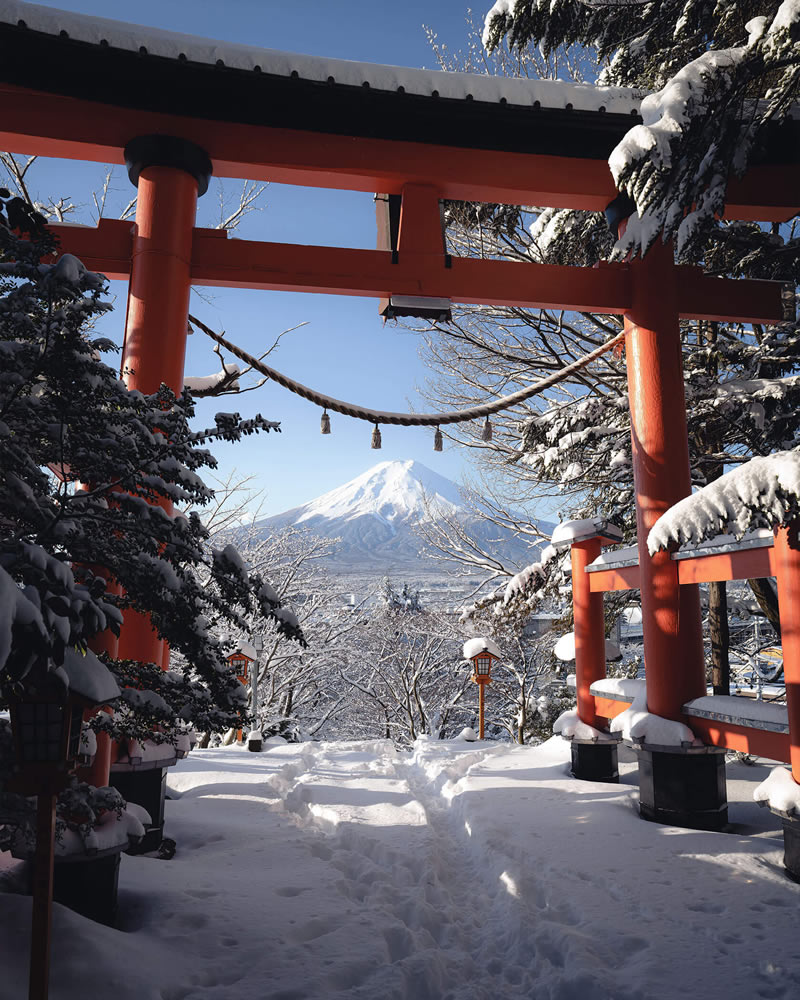 Mount Fuji Four Seasons By Hisa Matsumura