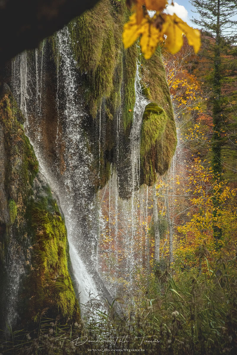 Colorful Waterfalls Of Plitvice Lakes In Croatia By Tamas Dombora