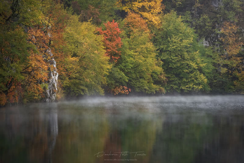 Colorful Waterfalls Of Plitvice Lakes In Croatia By Tamas Dombora