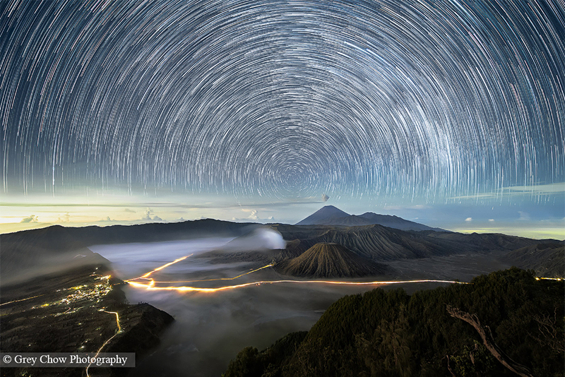 Night Starlight Landscape Photography By Grey Chow