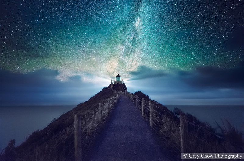 Night Starlight Landscape Photography By Grey Chow