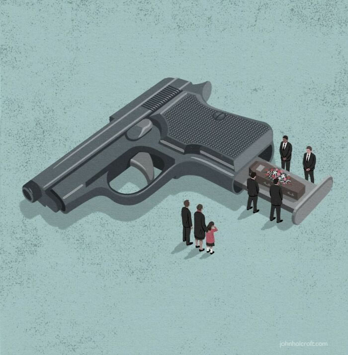 Thoughtful Illustrations By John Holcroft