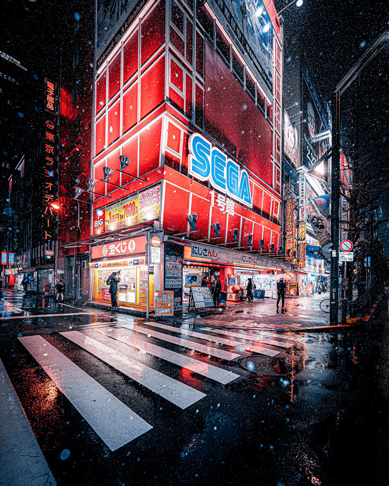 Tokyo Rain Photography By Junya Watanabe