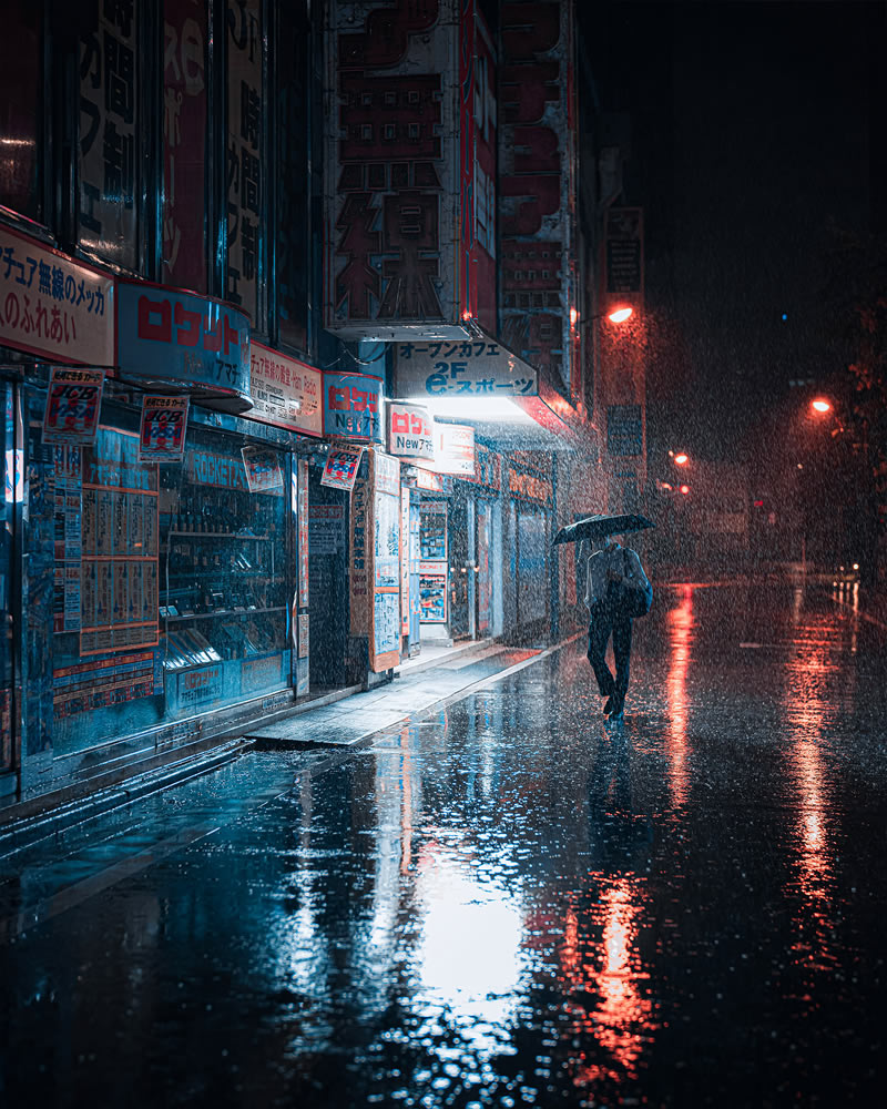 Tokyo Rain Photography By Junya Watanabe