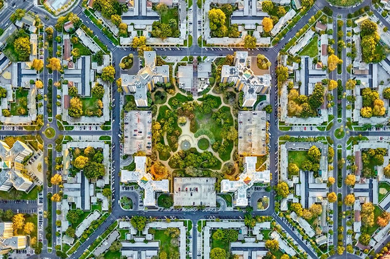 Aerial Photography Of New York And Los Angeles By Jeffrey Milstein