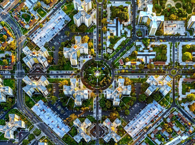 Aerial Photography Of New York And Los Angeles By Jeffrey Milstein