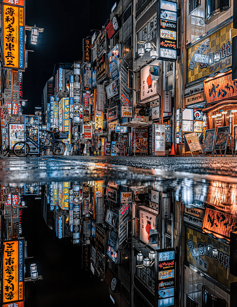 Night Photos Of Shinjuku City Japan By Junya Watanabe