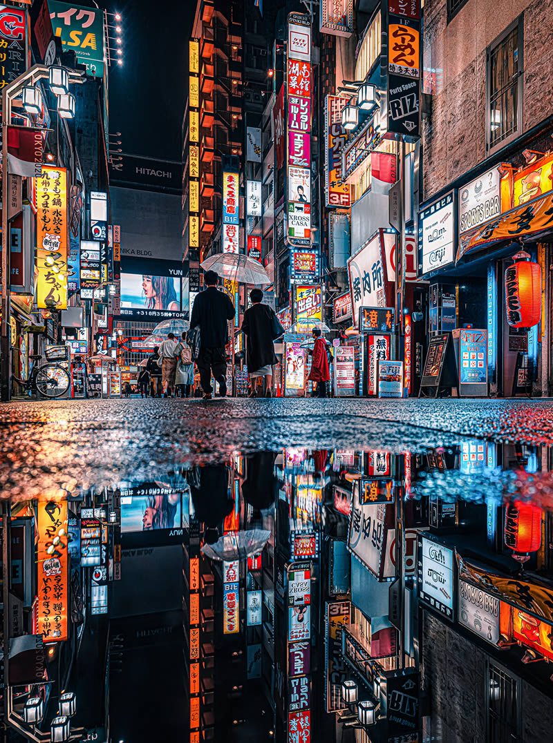 Night Photos Of Shinjuku City Japan By Junya Watanabe