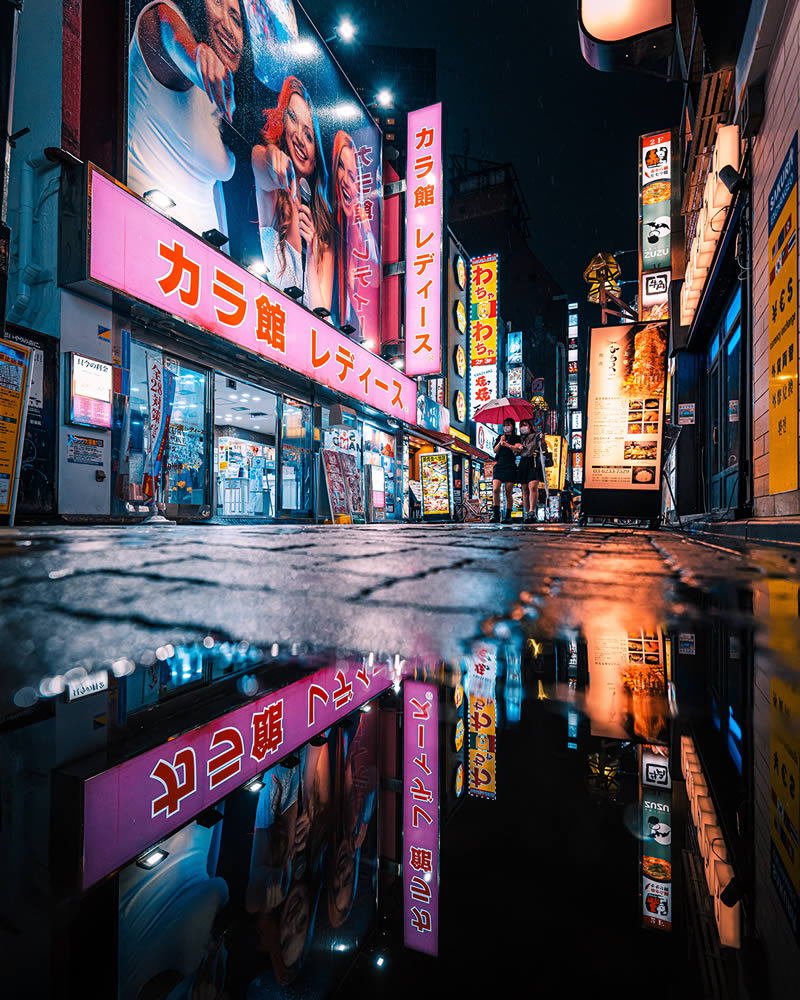 Night Photos Of Shinjuku City Japan By Junya Watanabe