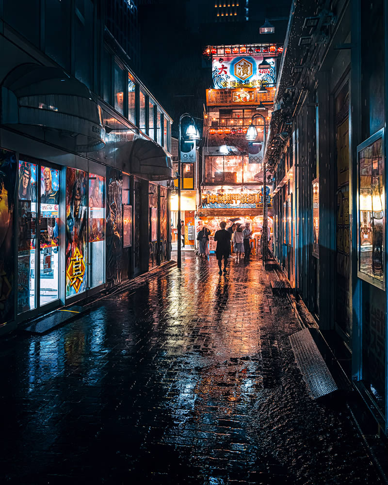 Night Photos Of Shinjuku City Japan By Junya Watanabe