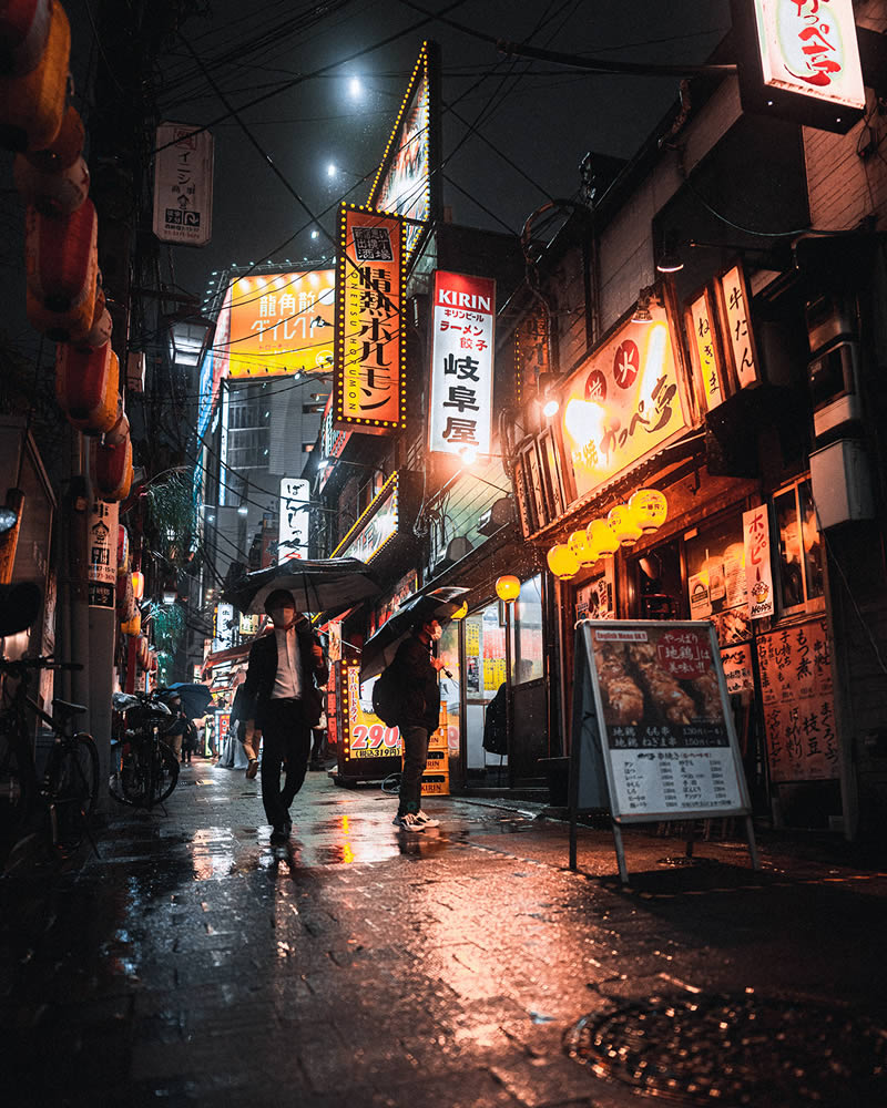 Night Photos Of Shinjuku City Japan By Junya Watanabe