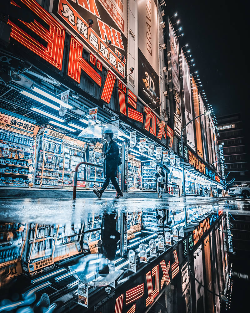 Night Photos Of Shinjuku City Japan By Junya Watanabe