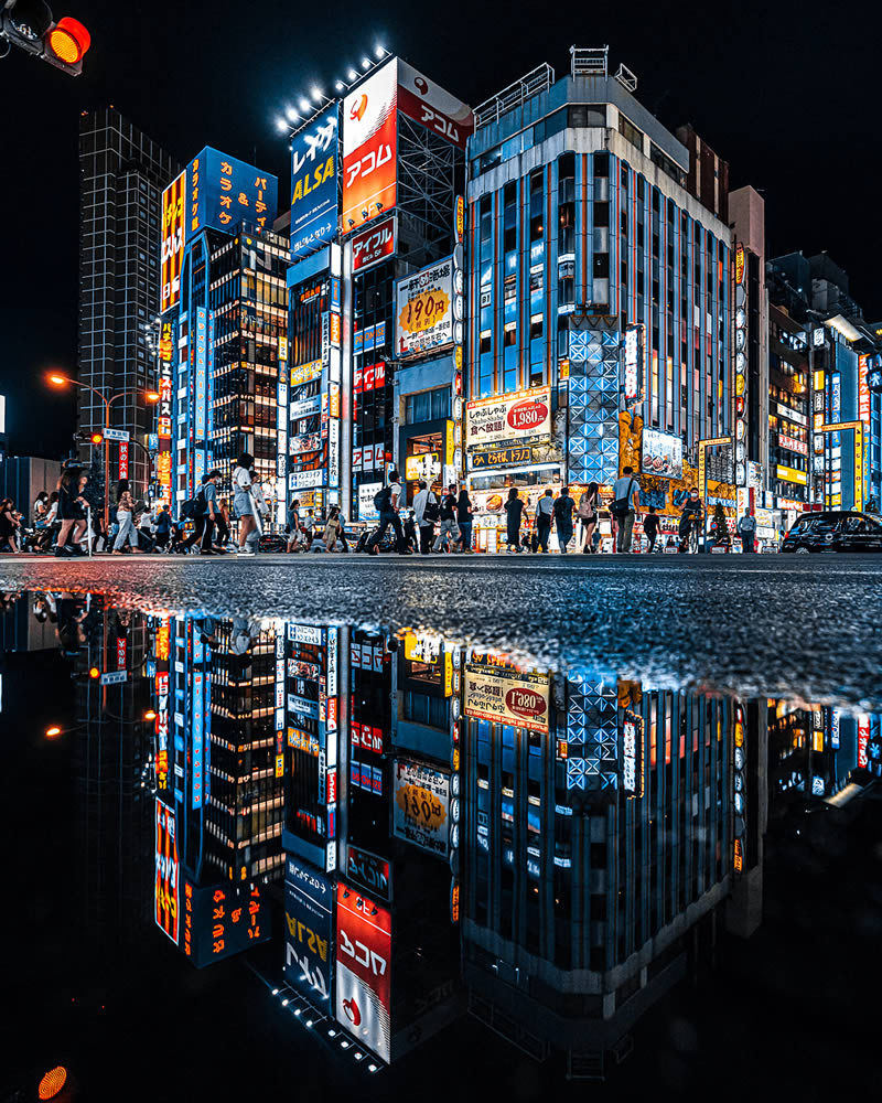 Night Photos Of Shinjuku City Japan By Junya Watanabe