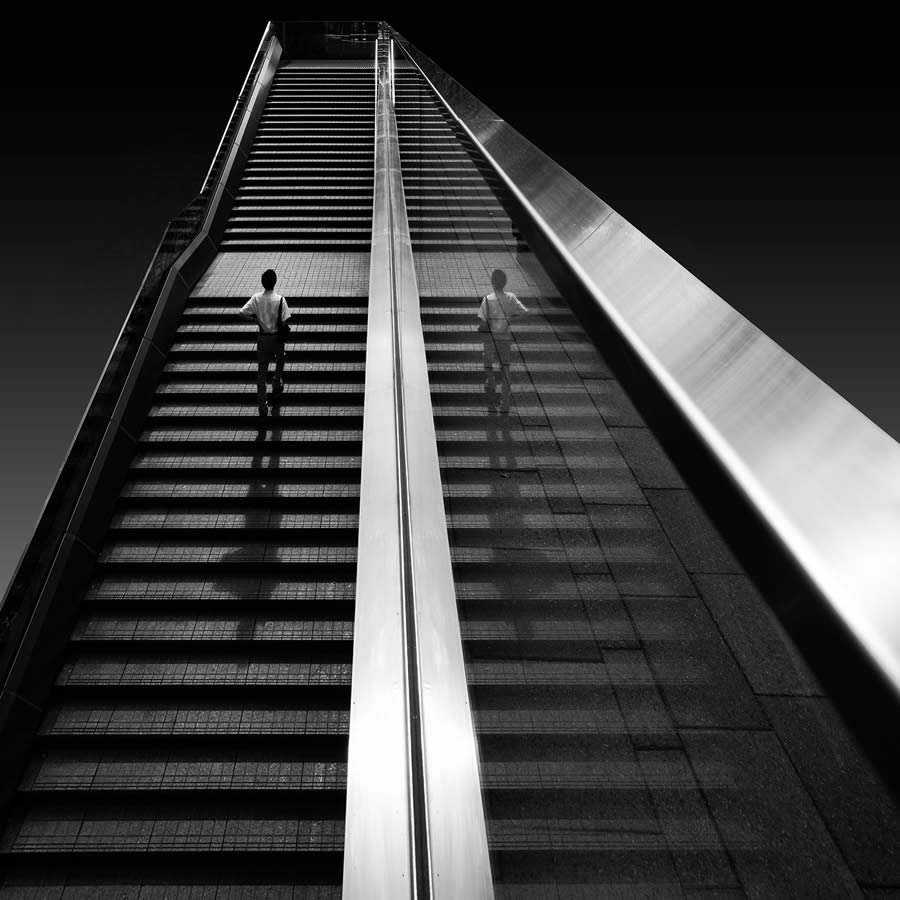 Black And White Street Photos Of Tokyo Japan By Taka Hiro