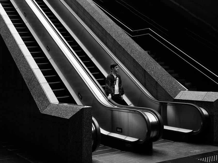 Black And White Street Photos Of Tokyo Japan By Taka Hiro