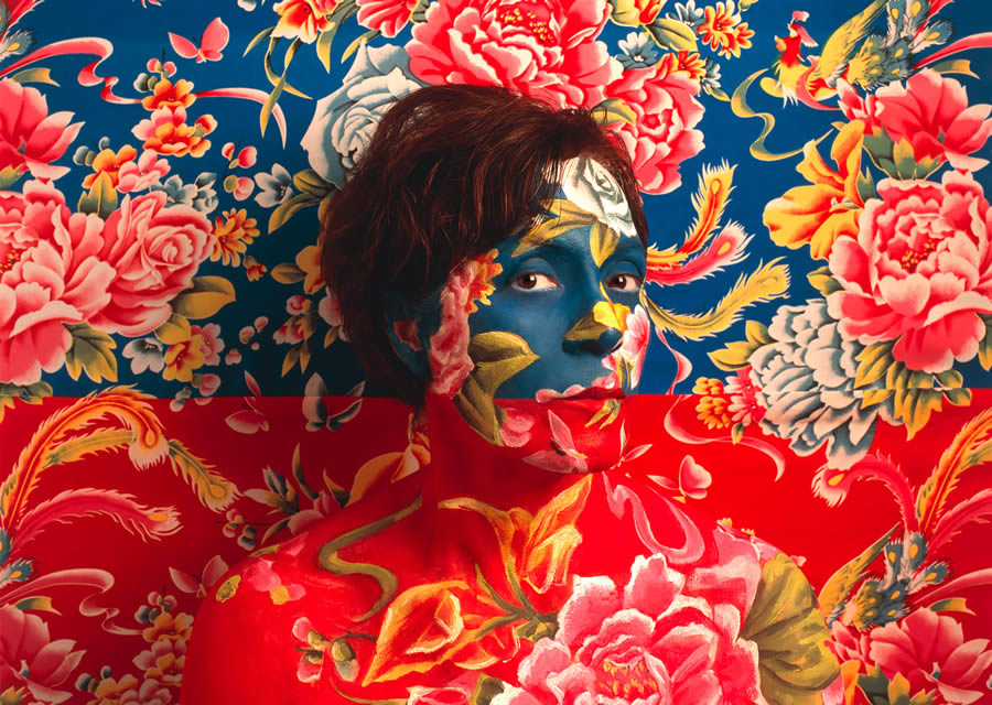 Camouflage Artistic Portraits By Cecilia Paredes