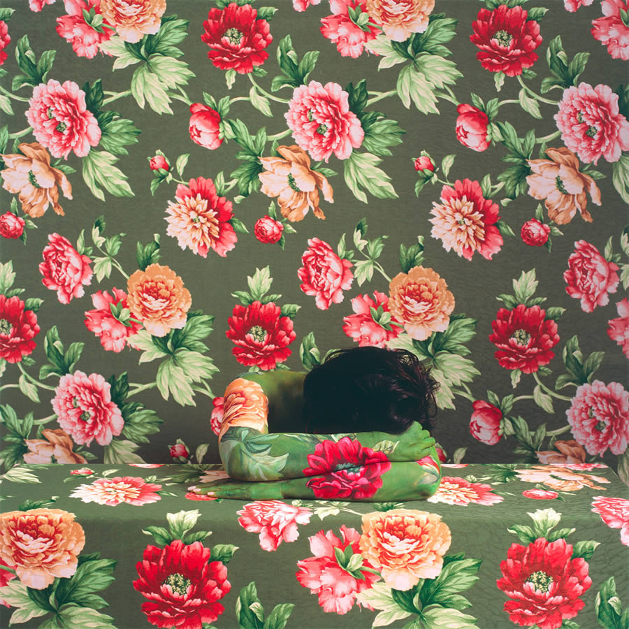 Camouflage Artistic Portraits By Cecilia Paredes