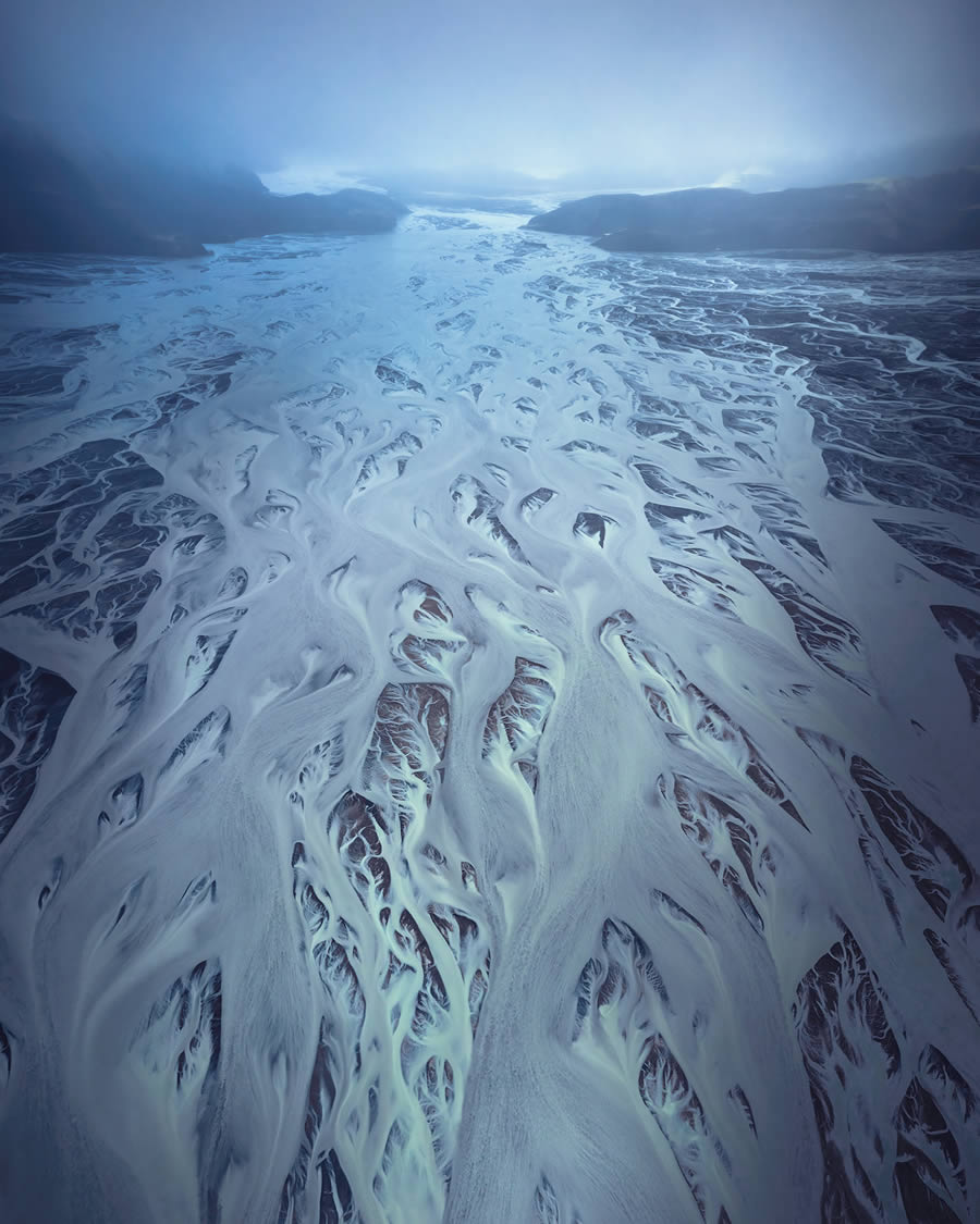 Iceland from the clouds by Sarfraz Durrani