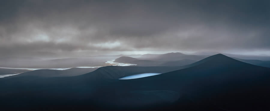 Iceland from the clouds by Sarfraz Durrani