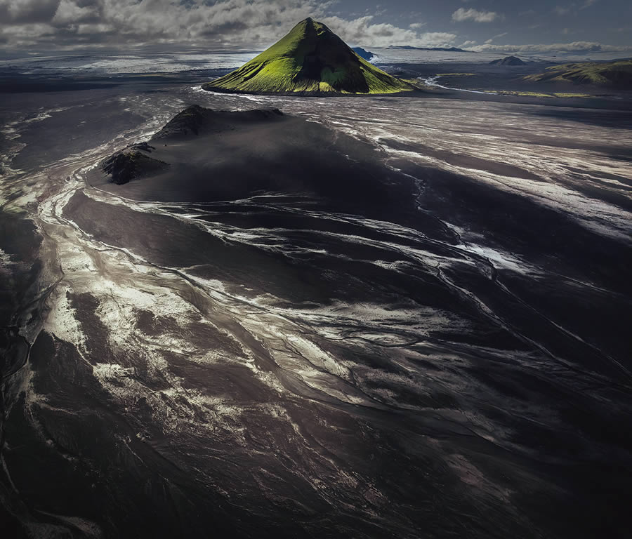 Iceland from the clouds by Sarfraz Durrani