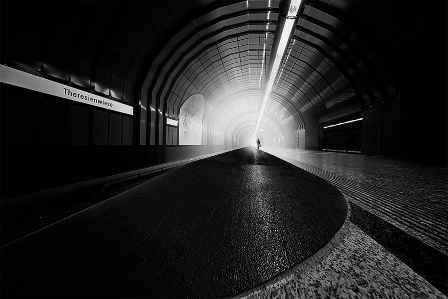 Street Architectural Black and White Photography By Ines Maria