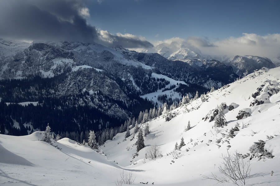 Mountains Of Ramsau bei Berchtesgaden National Park By Fabian Krueger