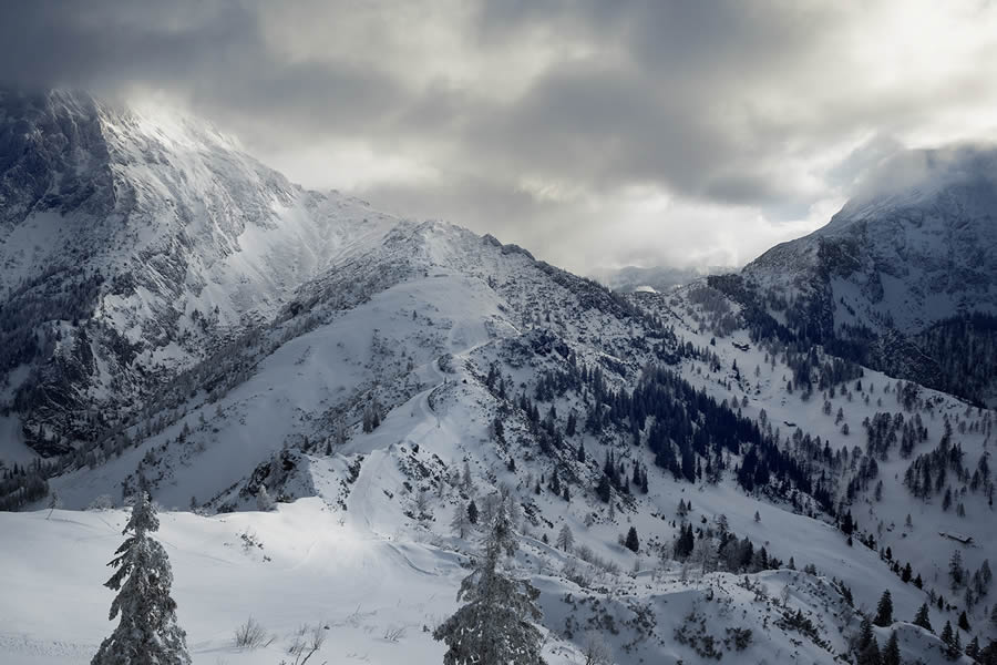 Mountains Of Ramsau bei Berchtesgaden National Park By Fabian Krueger