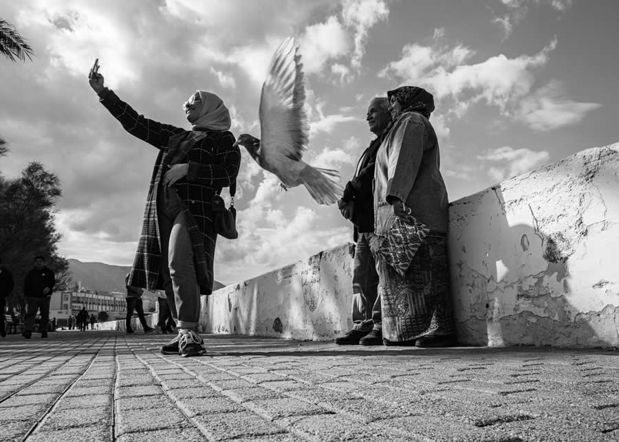 Brilliant Street Photography In Black And White By Charis Ioannou