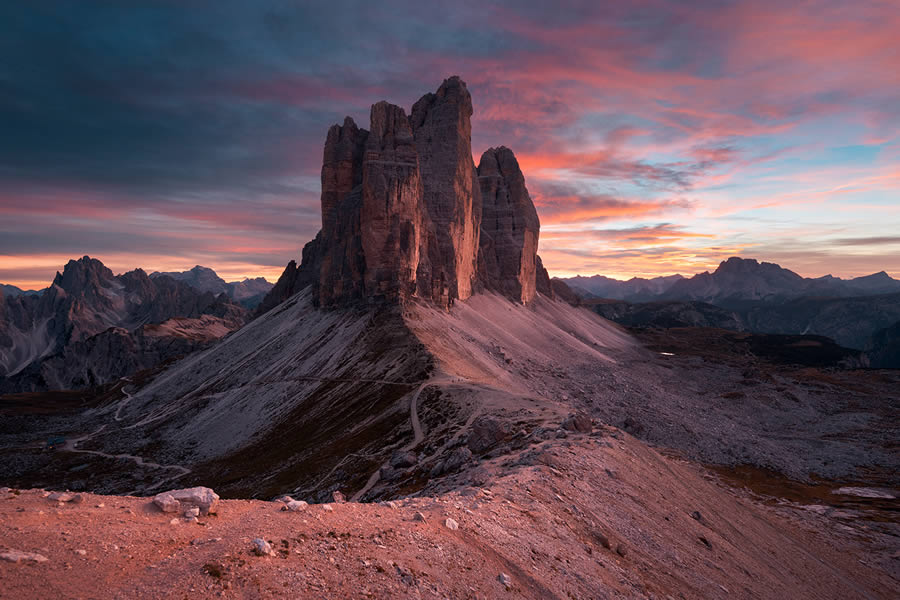 Landscape Photos Of The Tre Cime di Lavaredo Mountains, Italy By Sarfraz Durrani