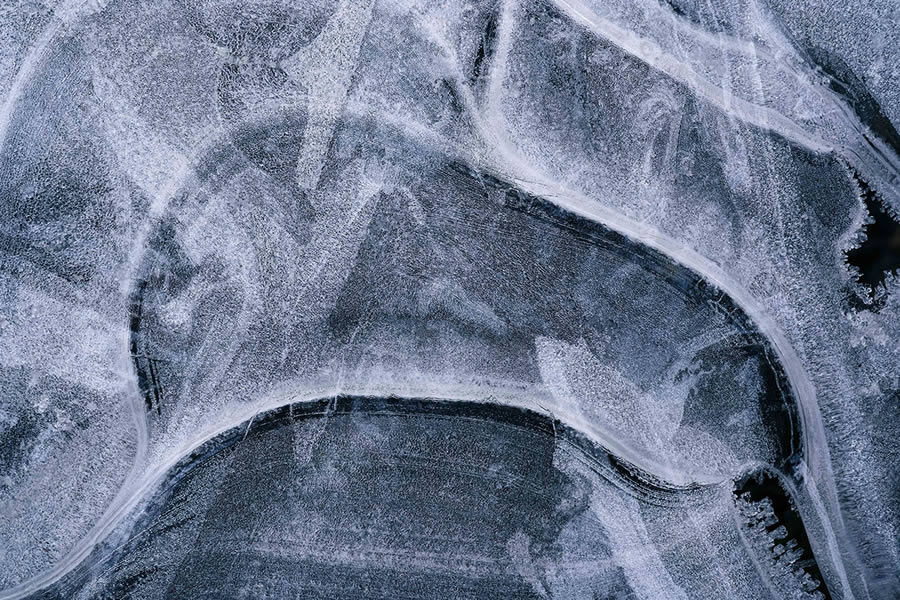 Abstract Ice Formation Landscape Photos By Roland Kraemer