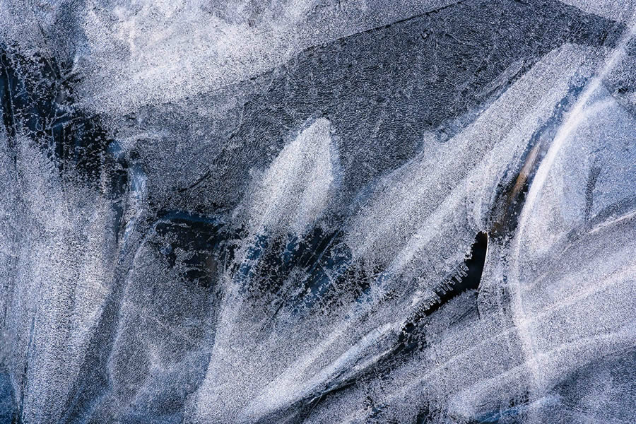 Abstract Ice Formation Landscape Photos By Roland Kraemer