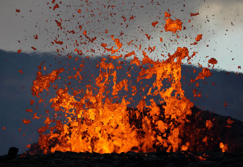 Fagradalsfjall Volcano Eruption By Erez Marom