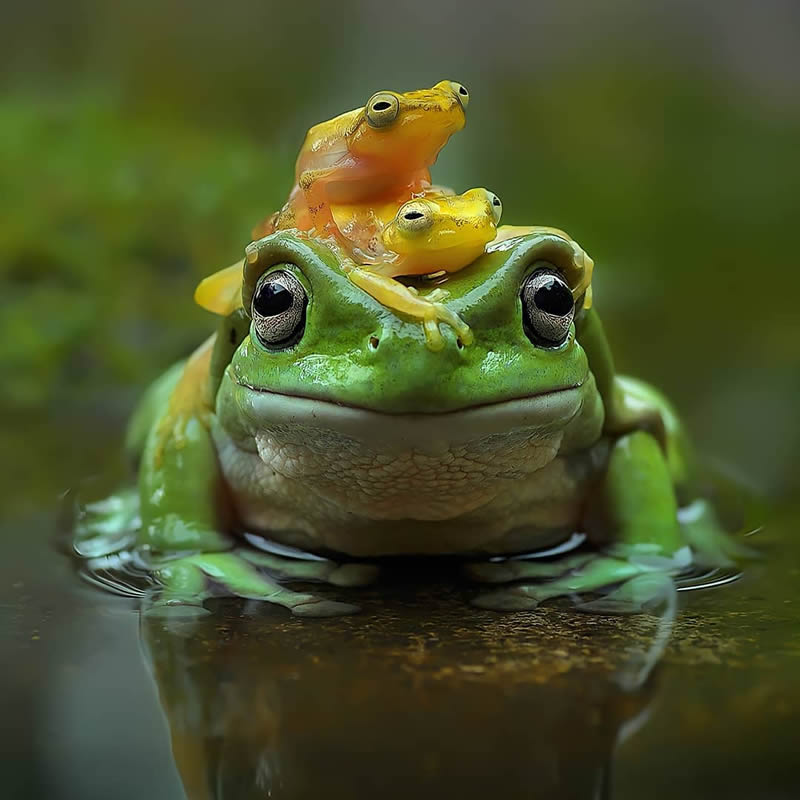 Unbelievable Macro Photos Of Frogs By Yan Hidayat