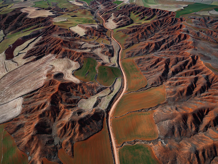 Landscape Photos Of Agricultural Fields In Central Spain By Tom Hegen