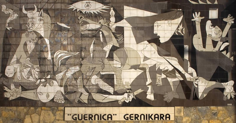 Guernica by Pablo Picasso - Famous Paintings In The World By Legendary Artists