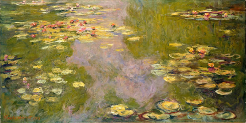 Water Lilies by Claude Monet - Famous Paintings In The World By Legendary Artists