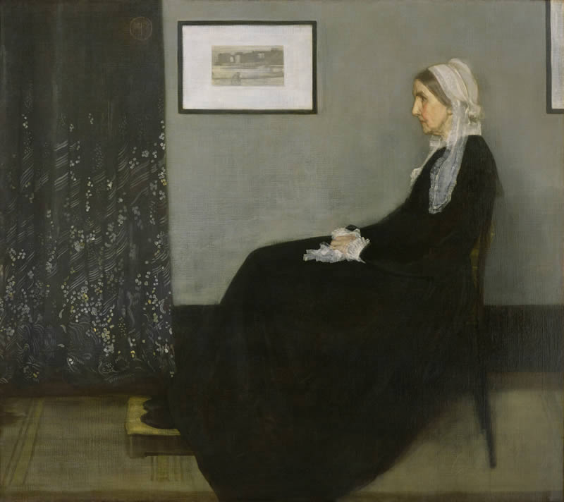 Whistler’s Mother by James McNeill Whistler - Famous Paintings In The World By Legendary Artists