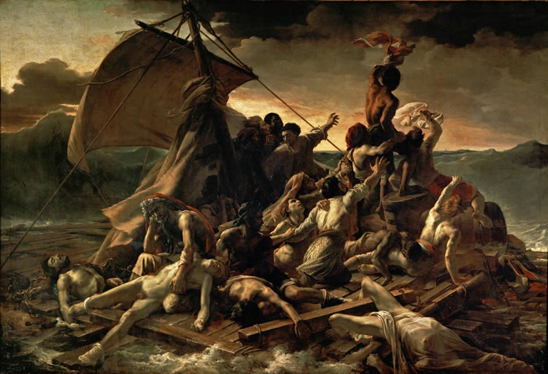 The Raft of the Medusa by Théodore Géricault - Famous Paintings In The World By Legendary Artists