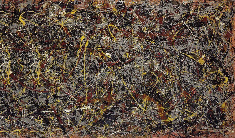 No. 5, 1948 by Jackson Pollock - Famous Paintings In The World By Legendary Artists