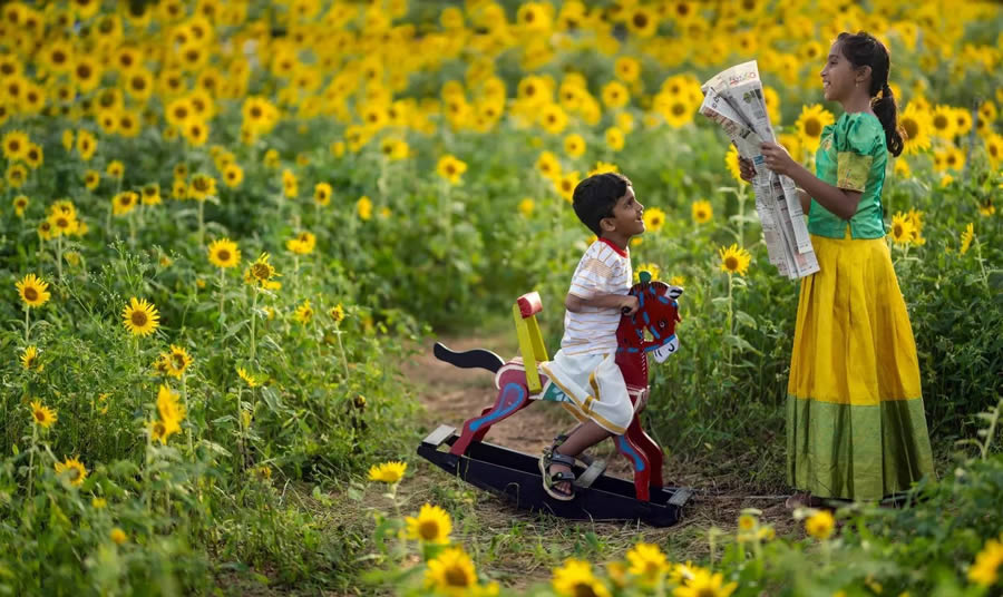 Heartwarming Photos of Children By Guru Charan